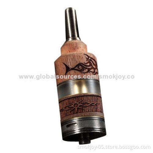 Smokjoy good quality products newest N-fire LA3 wooden atomizer